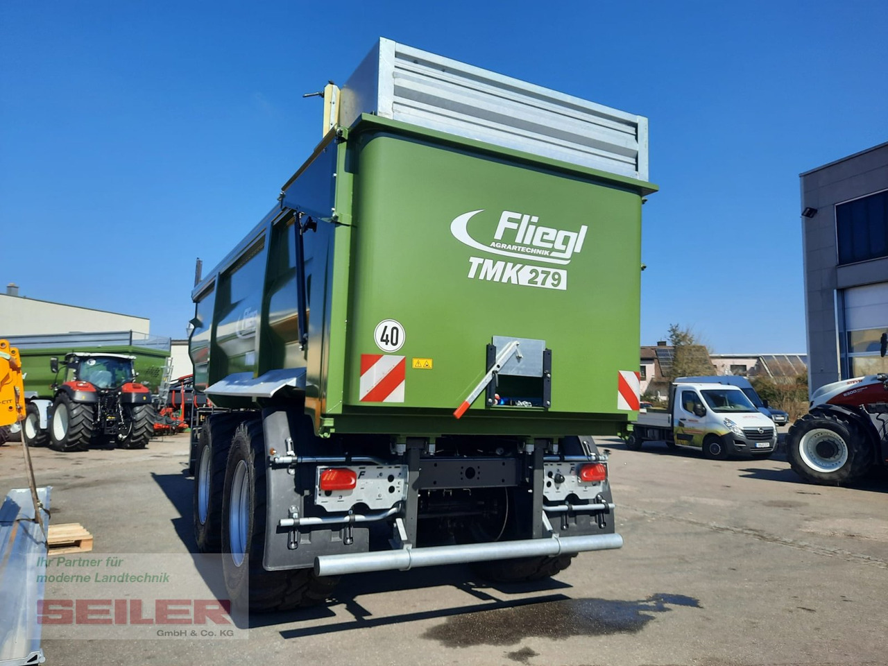 Fliegl TMK 279 FOX 43m³ - Селскостопанско ремарке самосвал: снимка 5 Fliegl TMK 279 FOX 43m³ - Селскостопанско ремарке самосвал: снимка 5
