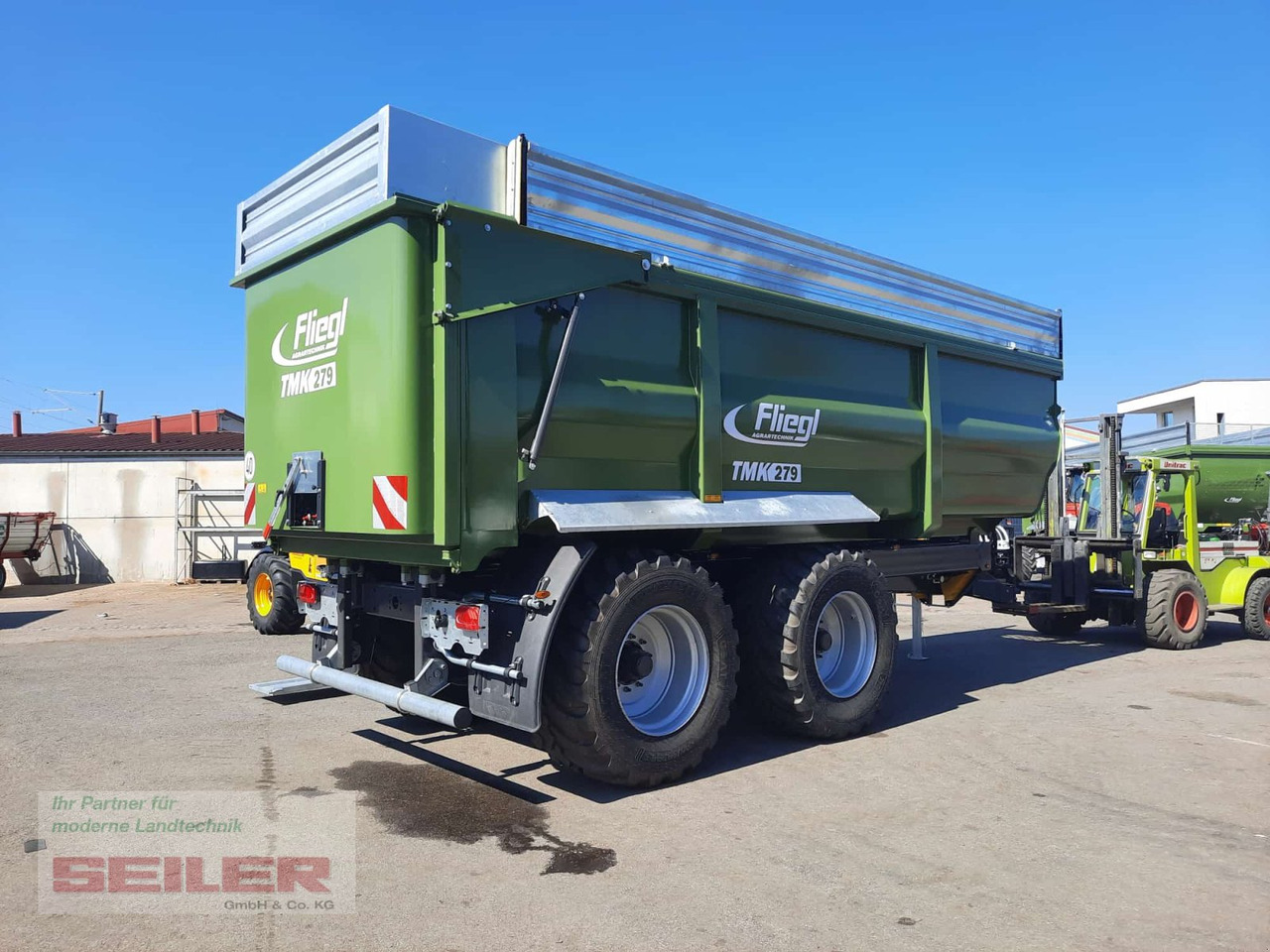 Fliegl TMK 279 FOX 43m³ - Селскостопанско ремарке самосвал: снимка 1 Fliegl TMK 279 FOX 43m³ - Селскостопанско ремарке самосвал: снимка 1