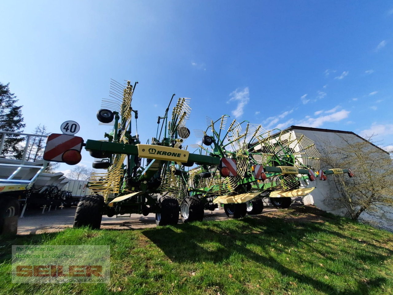 Krone Swadro TC 1250 - Гребло/ Сенообръщачка: снимка 4 Krone Swadro TC 1250 - Гребло/ Сенообръщачка: снимка 4