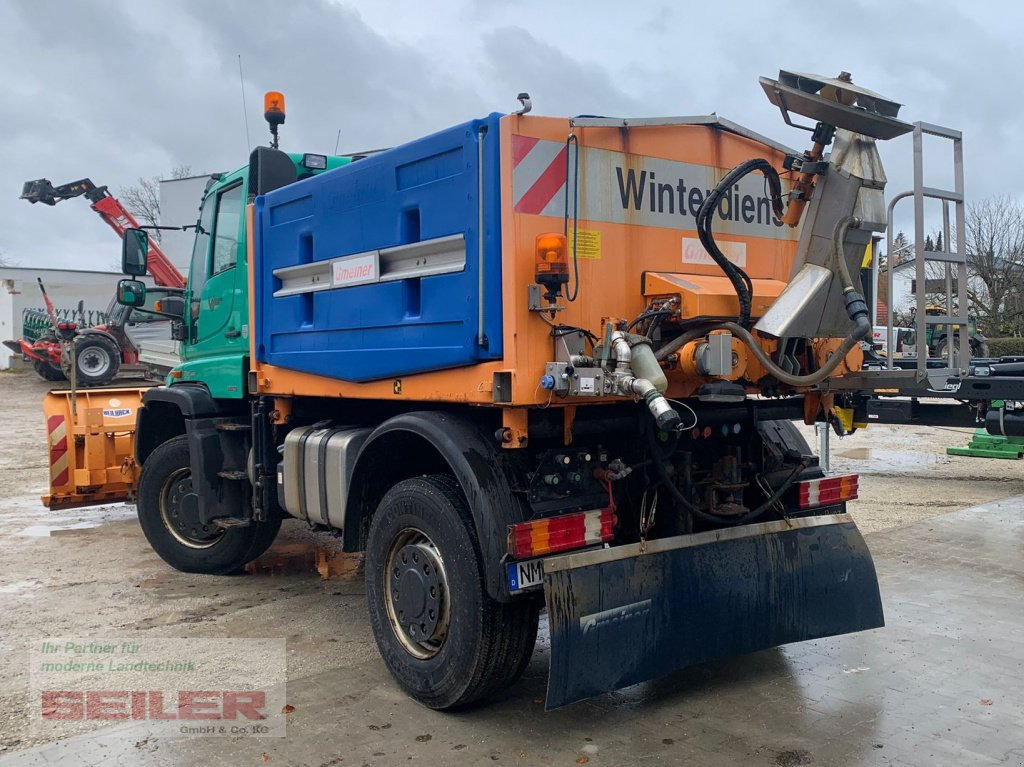 Mercedes-Benz Unimog U 500 + Salzstreuer + Schneeschild - Снегорин: снимка 5 Mercedes-Benz Unimog U 500 + Salzstreuer + Schneeschild - Снегорин: снимка 5
