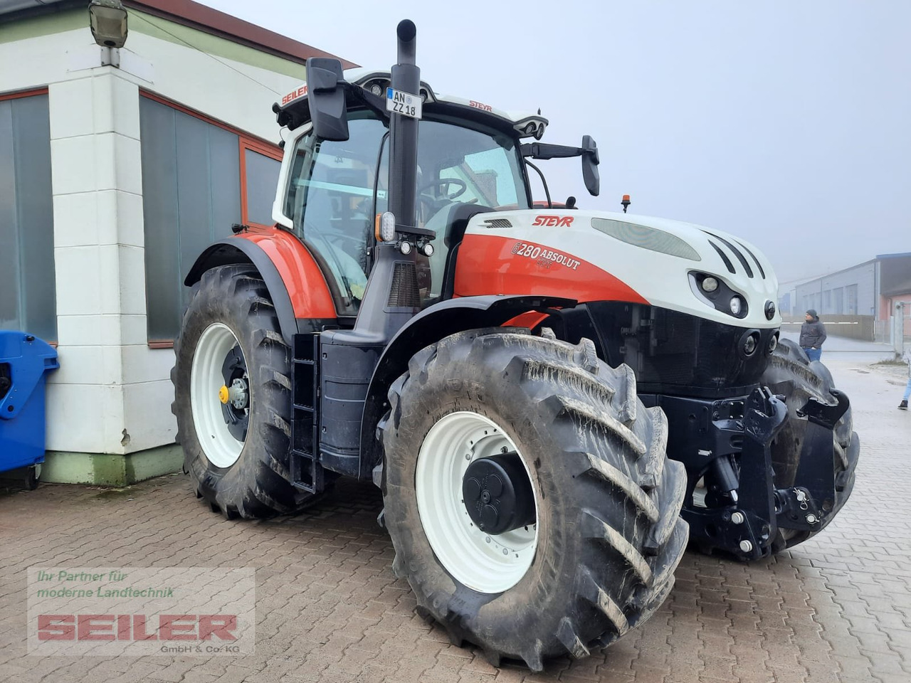 Steyr Absolut 6280 CVT S-Connect - Трактор: снимка 2 Steyr Absolut 6280 CVT S-Connect - Трактор: снимка 2