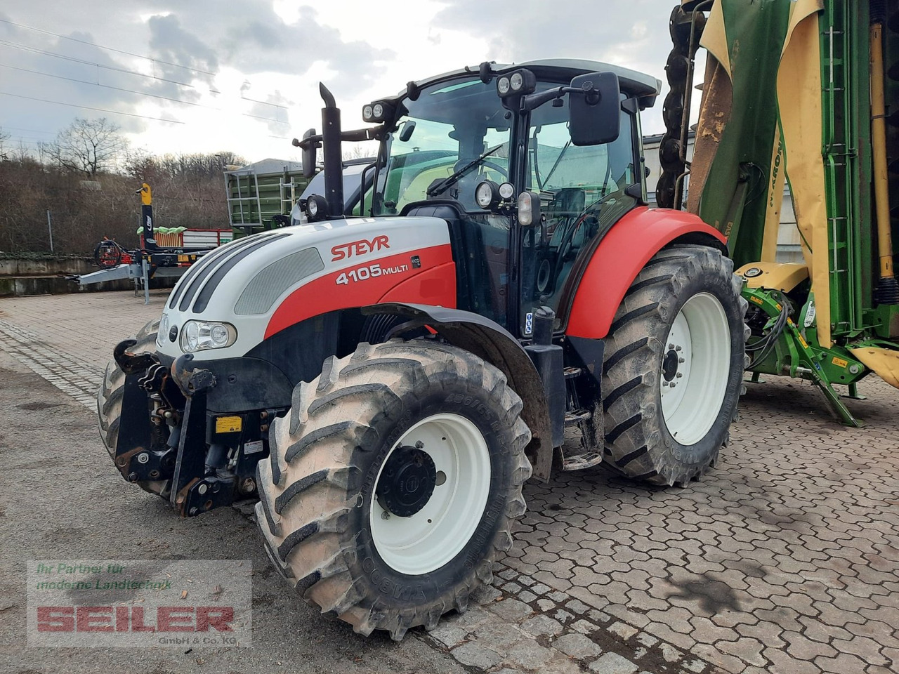 Steyr Multi 4105 EcoTech - Трактор: снимка 1 Steyr Multi 4105 EcoTech - Трактор: снимка 1