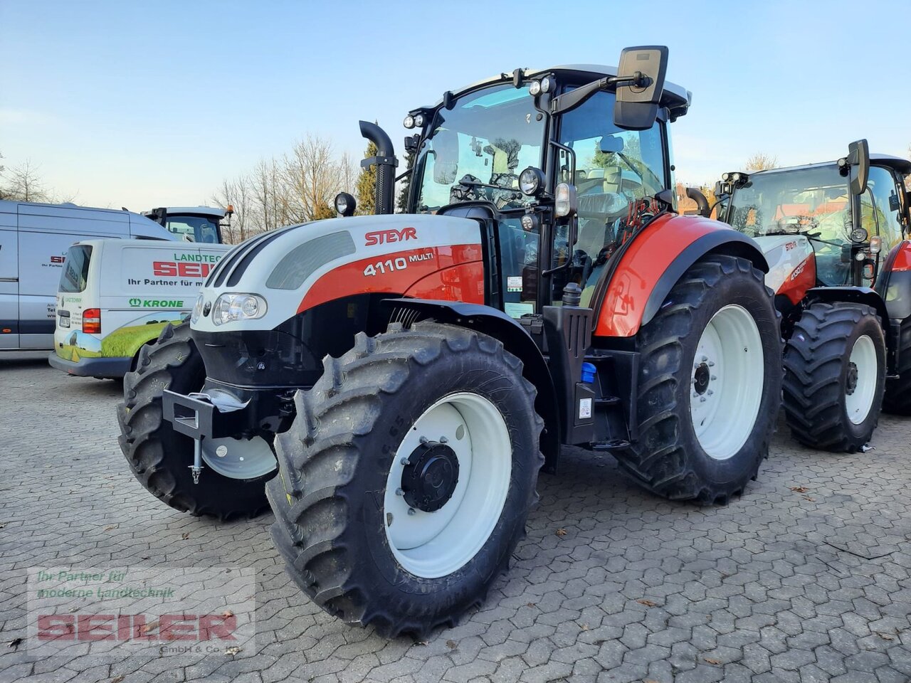 Steyr Multi 4110 - Трактор: снимка 1 Steyr Multi 4110 - Трактор: снимка 1