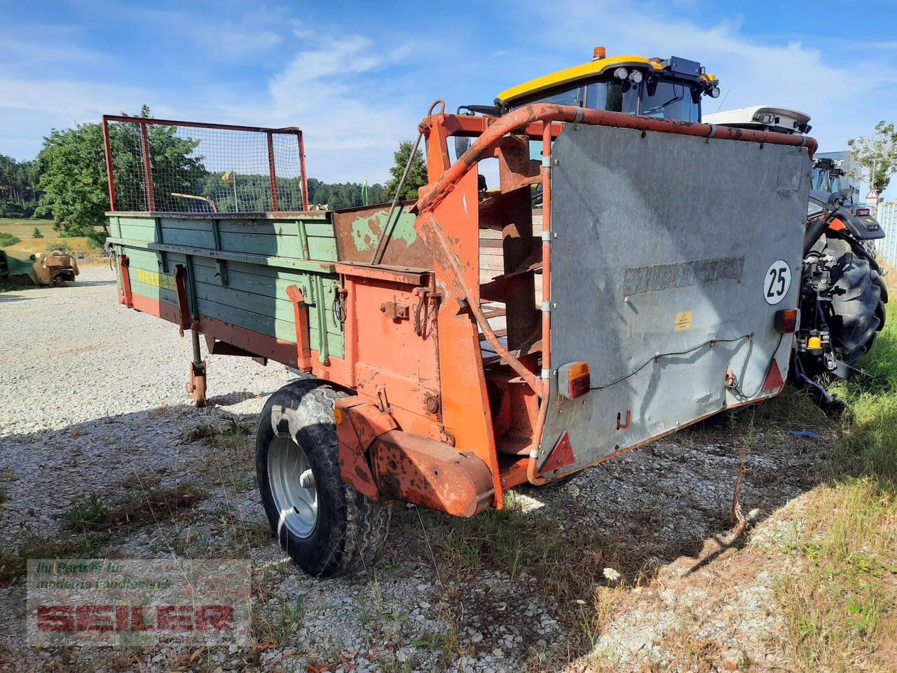 Welger L 280 Dungstreuer - Разпръсквач за оборски тор: снимка 4 Welger L 280 Dungstreuer - Разпръсквач за оборски тор: снимка 4
