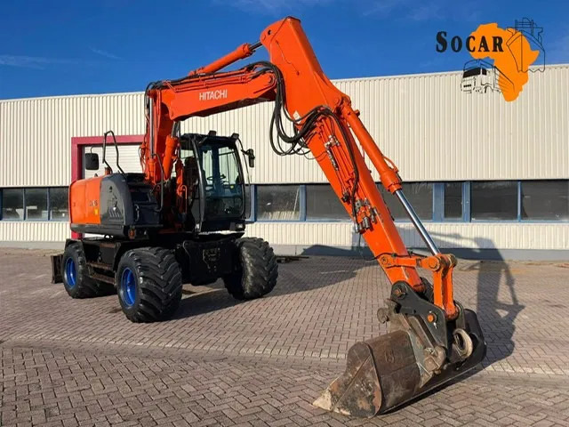 Hitachi ZX 140W-3 - Колесен багер: снимка 1 Hitachi ZX 140W-3 - Колесен багер: снимка 1