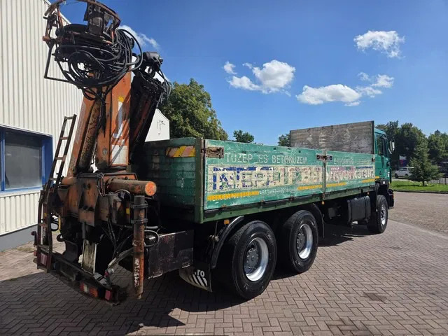 MAN 26.362 6x4 Full spring Euro 2 - Бордови камион, Камион с кран: снимка 4 MAN 26.362 6x4 Full spring Euro 2 - Бордови камион, Камион с кран: снимка 4