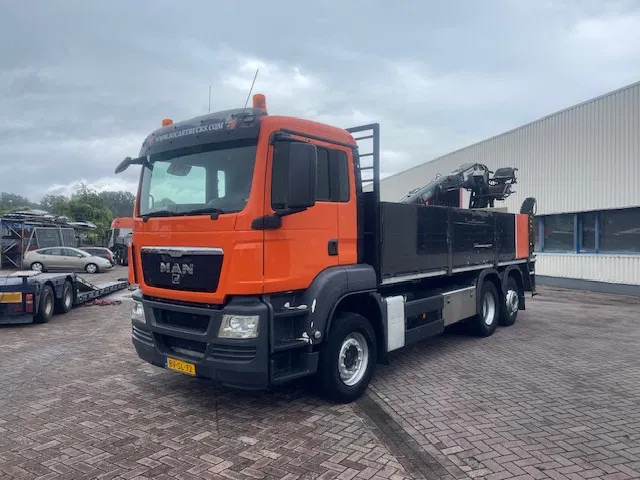 MAN TGS 26.320 6x2 Euro 5 met verrijdbare 14.000 R2 Kennis kraan '2008' met stempels - Камион с кран: снимка 3 MAN TGS 26.320 6x2 Euro 5 met verrijdbare 14.000 R2 Kennis kraan '2008' met stempels - Камион с кран: снимка 3