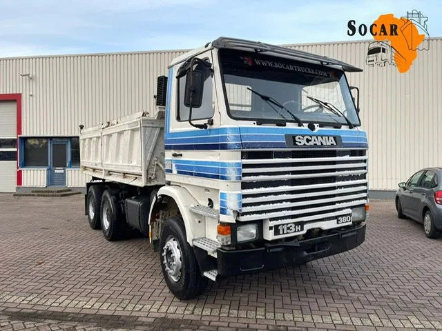 Scania 113H 380 6x4 Tipper - Самосвал камион: снимка 1 Scania 113H 380 6x4 Tipper - Самосвал камион: снимка 1