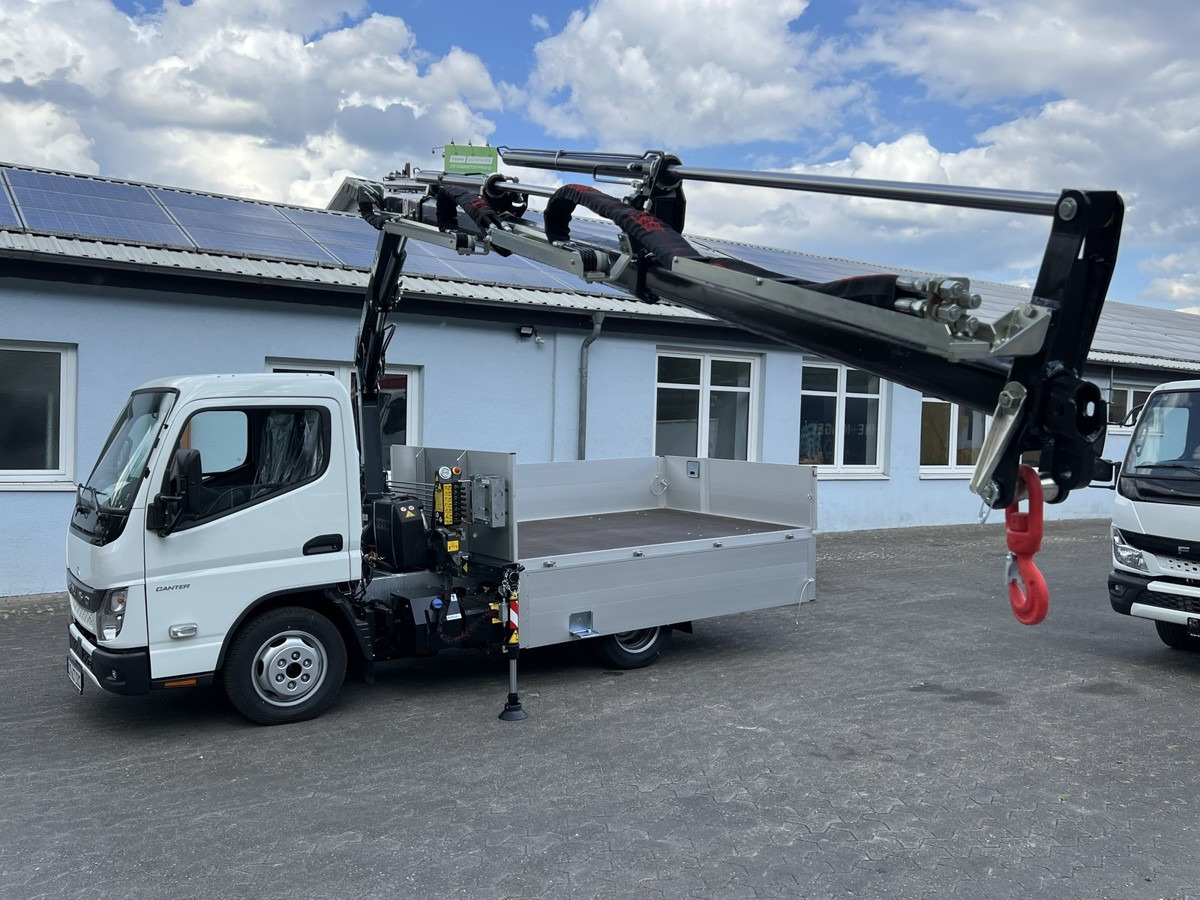 FUSO 3S15 Alu Pritsche 2.80m Ladekran Bohrgerät - Бордови бус: снимка 4 FUSO 3S15 Alu Pritsche 2.80m Ladekran Bohrgerät - Бордови бус: снимка 4