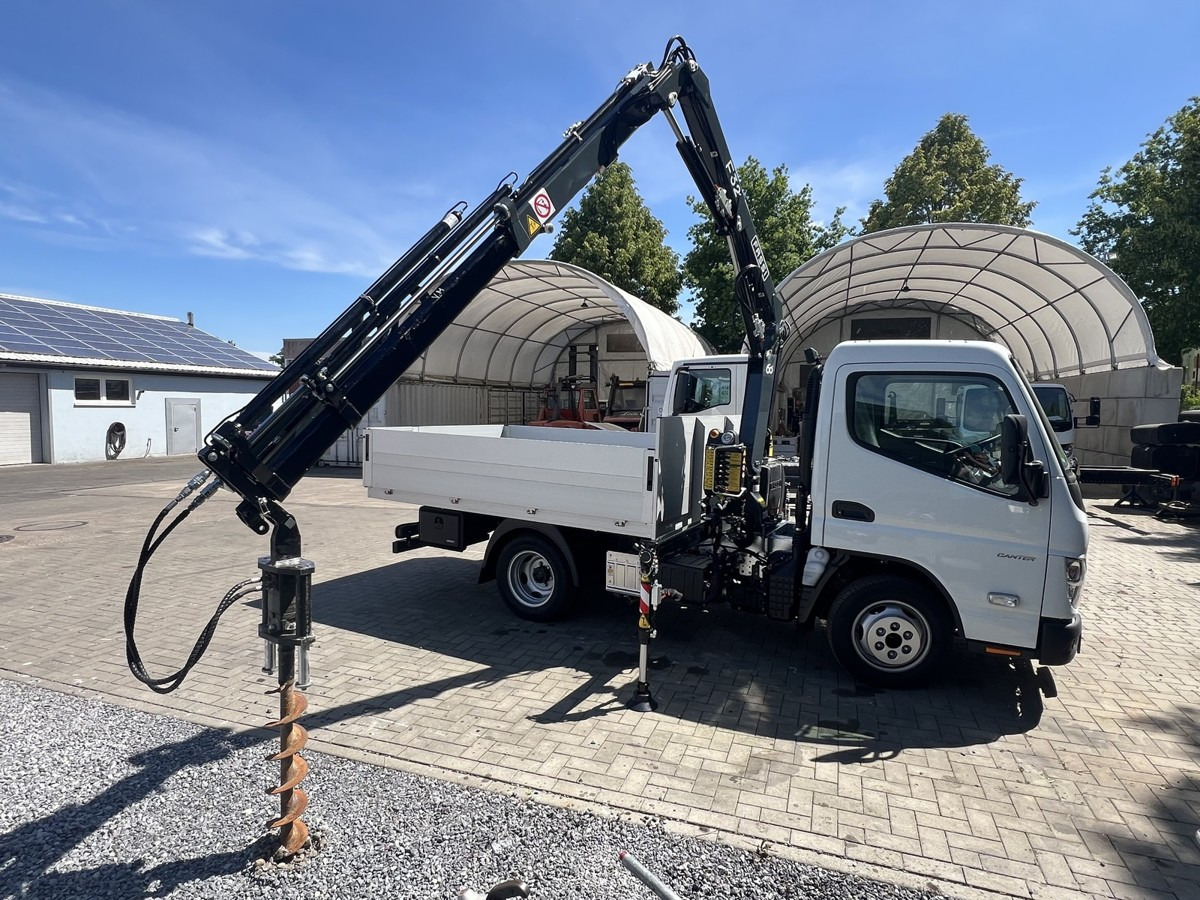 FUSO 3S15 Alu Pritsche 2.80m Ladekran Bohrgerät - Бордови бус: снимка 1 FUSO 3S15 Alu Pritsche 2.80m Ladekran Bohrgerät - Бордови бус: снимка 1