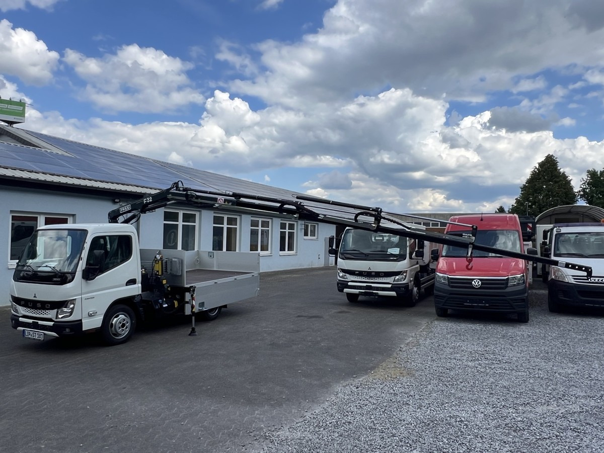 FUSO 3S15 Alu Pritsche 2.80m Ladekran Bohrgerät - Бордови бус: снимка 5 FUSO 3S15 Alu Pritsche 2.80m Ladekran Bohrgerät - Бордови бус: снимка 5