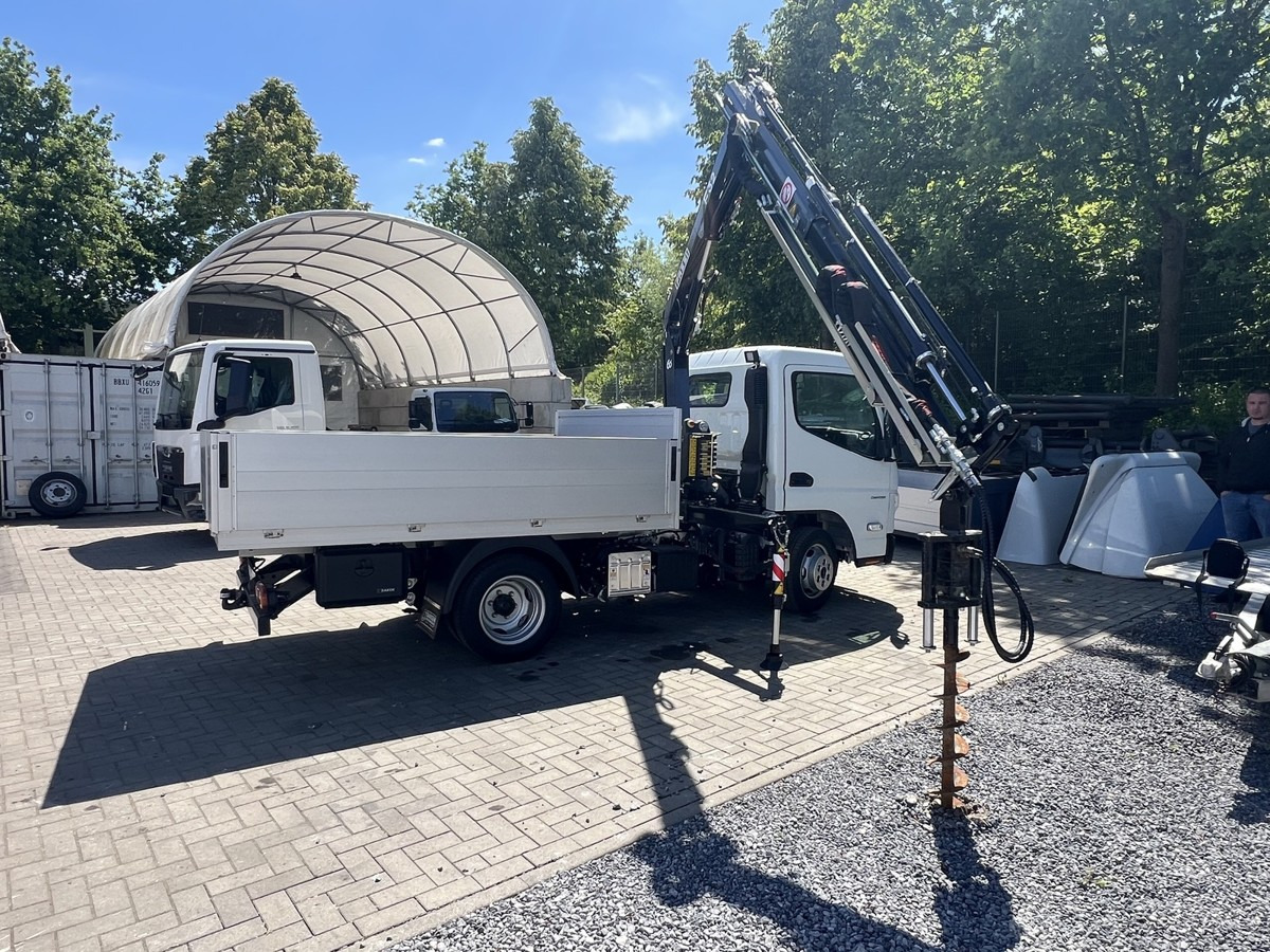 FUSO 3S15 Alu Pritsche 2.80m Ladekran Bohrgerät - Бордови бус: снимка 2 FUSO 3S15 Alu Pritsche 2.80m Ladekran Bohrgerät - Бордови бус: снимка 2