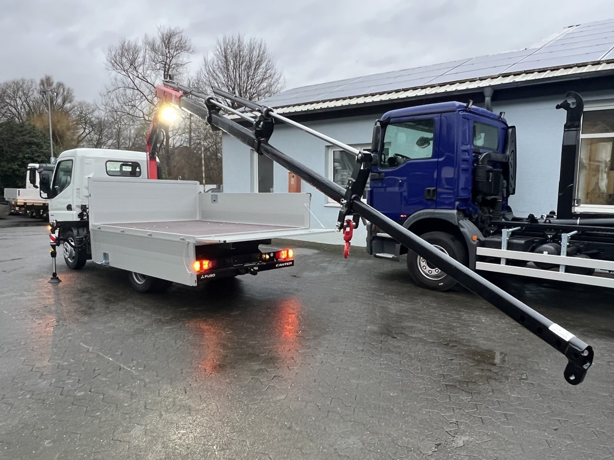 FUSO 3S15 Alu Pritsche 2.80m Ladekran Funk! sofort ve - Бордови камион, Камион с кран: снимка 4 FUSO 3S15 Alu Pritsche 2.80m Ladekran Funk! sofort ve - Бордови камион, Камион с кран: снимка 4