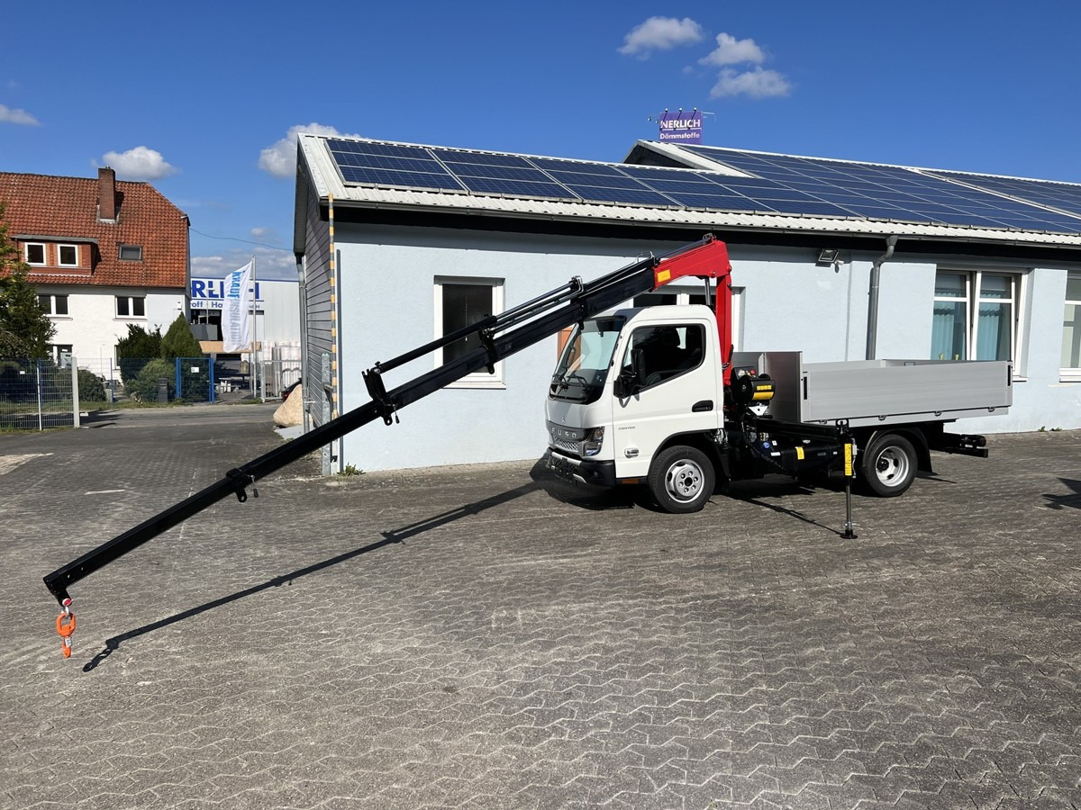 FUSO 3S15 Alu Pritsche Ladekran 34S 3 x hydr. - Бордови бус: снимка 4 FUSO 3S15 Alu Pritsche Ladekran 34S 3 x hydr. - Бордови бус: снимка 4