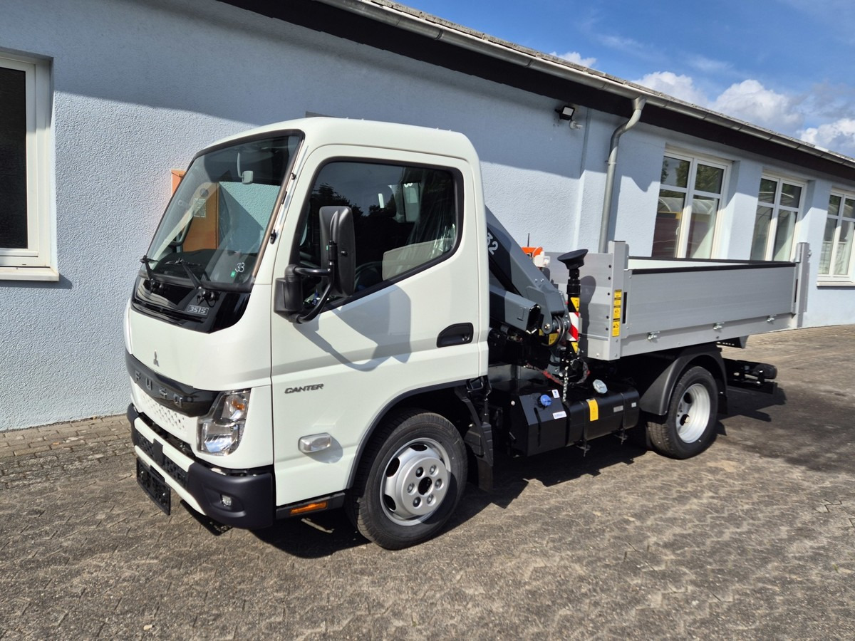 FUSO 3S15 Kipper mit Ladekran Funk 3x hydr. Kran - Бус самосвал: снимка 4 FUSO 3S15 Kipper mit Ladekran Funk 3x hydr. Kran - Бус самосвал: снимка 4