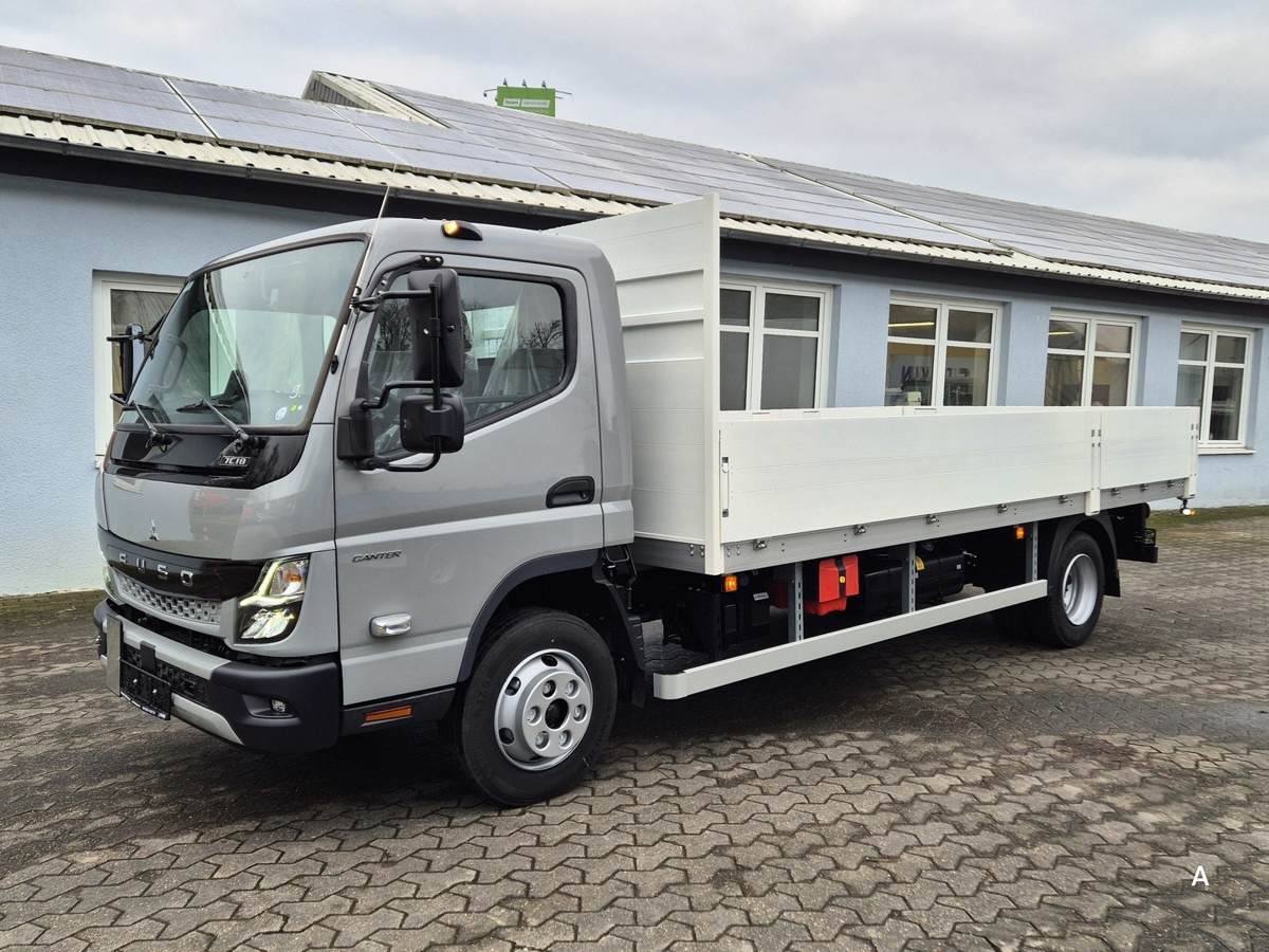FUSO Canter 7C18 Gastransport ADR Gefahrgut Pritsche - Бордови бус: снимка 1 FUSO Canter 7C18 Gastransport ADR Gefahrgut Pritsche - Бордови бус: снимка 1