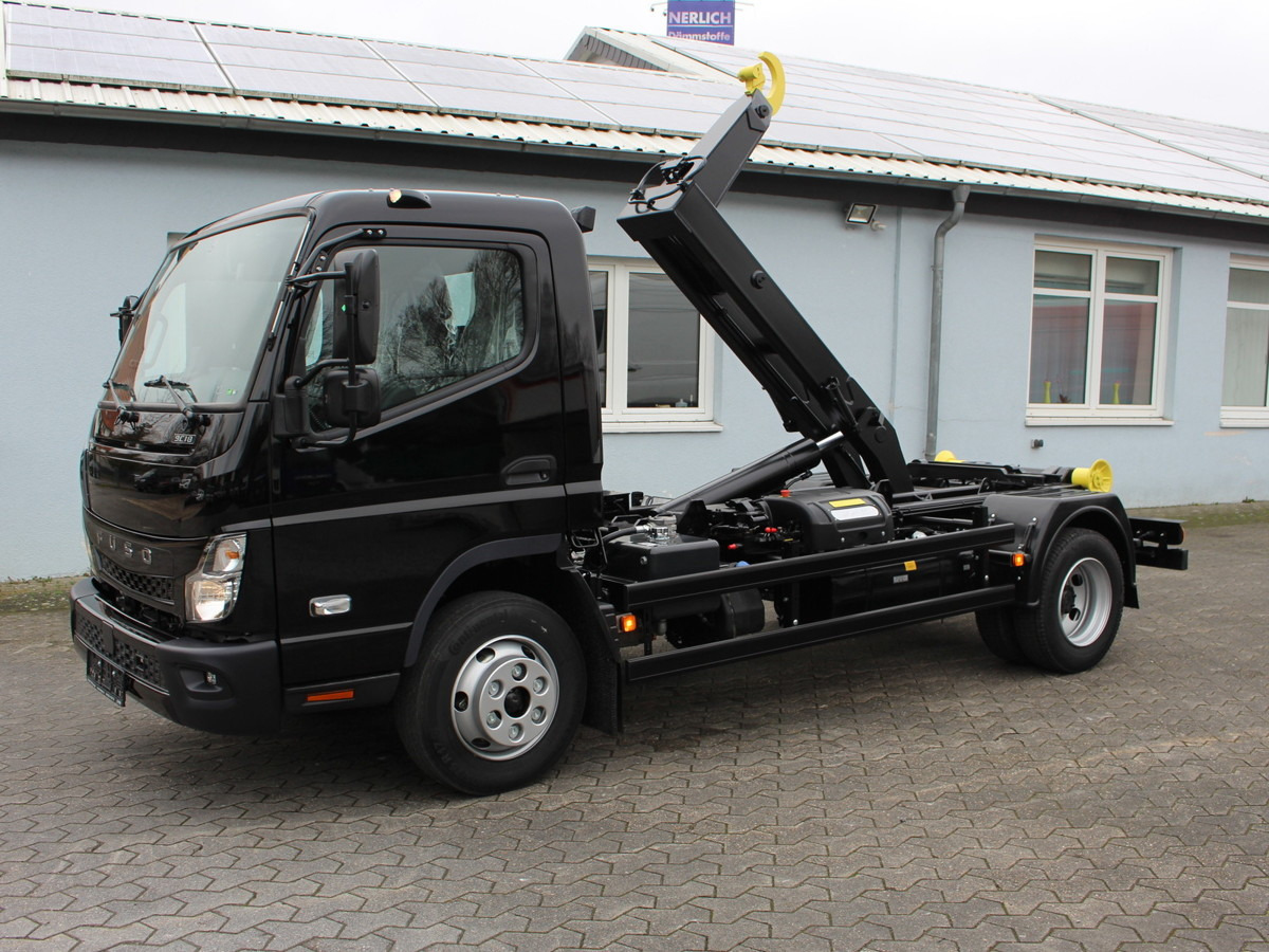 FUSO Canter FUSO 9C18 Duonic City Abrollkipper Black - Мултилифт с кука камион, Камион с кран: снимка 1 FUSO Canter FUSO 9C18 Duonic City Abrollkipper Black - Мултилифт с кука камион, Камион с кран: снимка 1