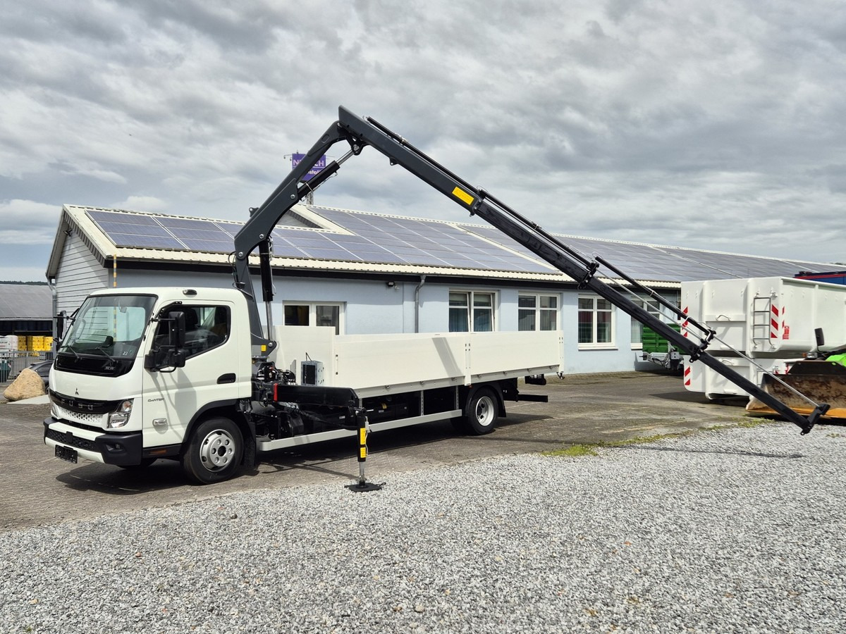 FUSO FUSO 9C18 Canter Alu Pritsche 5.5m Kran 3x hydr. - Бордови бус: снимка 2 FUSO FUSO 9C18 Canter Alu Pritsche 5.5m Kran 3x hydr. - Бордови бус: снимка 2