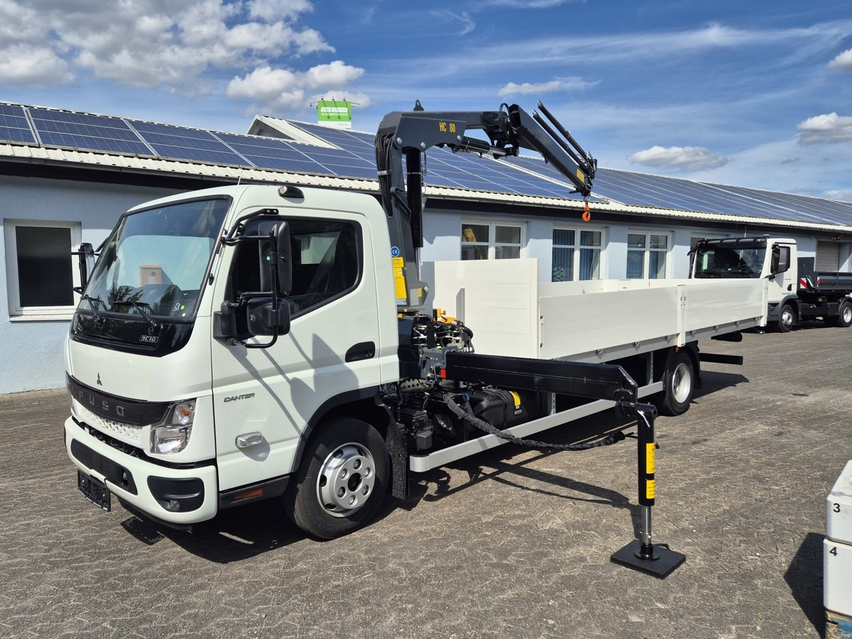 FUSO FUSO 9C18 Canter Alu Pritsche 5.5m Kran 3x hydr. - Бордови бус: снимка 2 FUSO FUSO 9C18 Canter Alu Pritsche 5.5m Kran 3x hydr. - Бордови бус: снимка 2