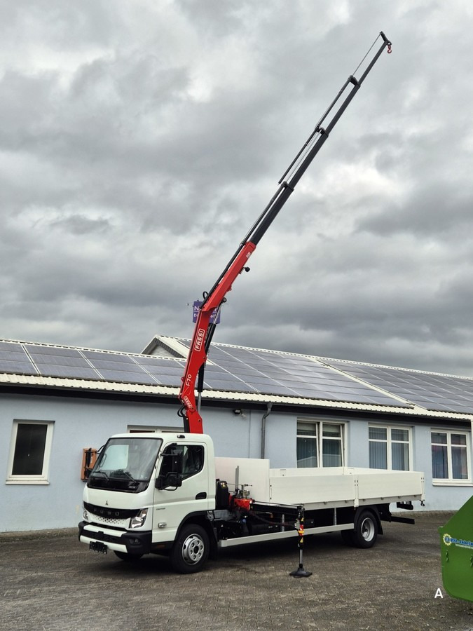 FUSO FUSO 9C18 Canter Alu Pritsche 5.5m Kran 3x hydr. - Бордови бус: снимка 2 FUSO FUSO 9C18 Canter Alu Pritsche 5.5m Kran 3x hydr. - Бордови бус: снимка 2