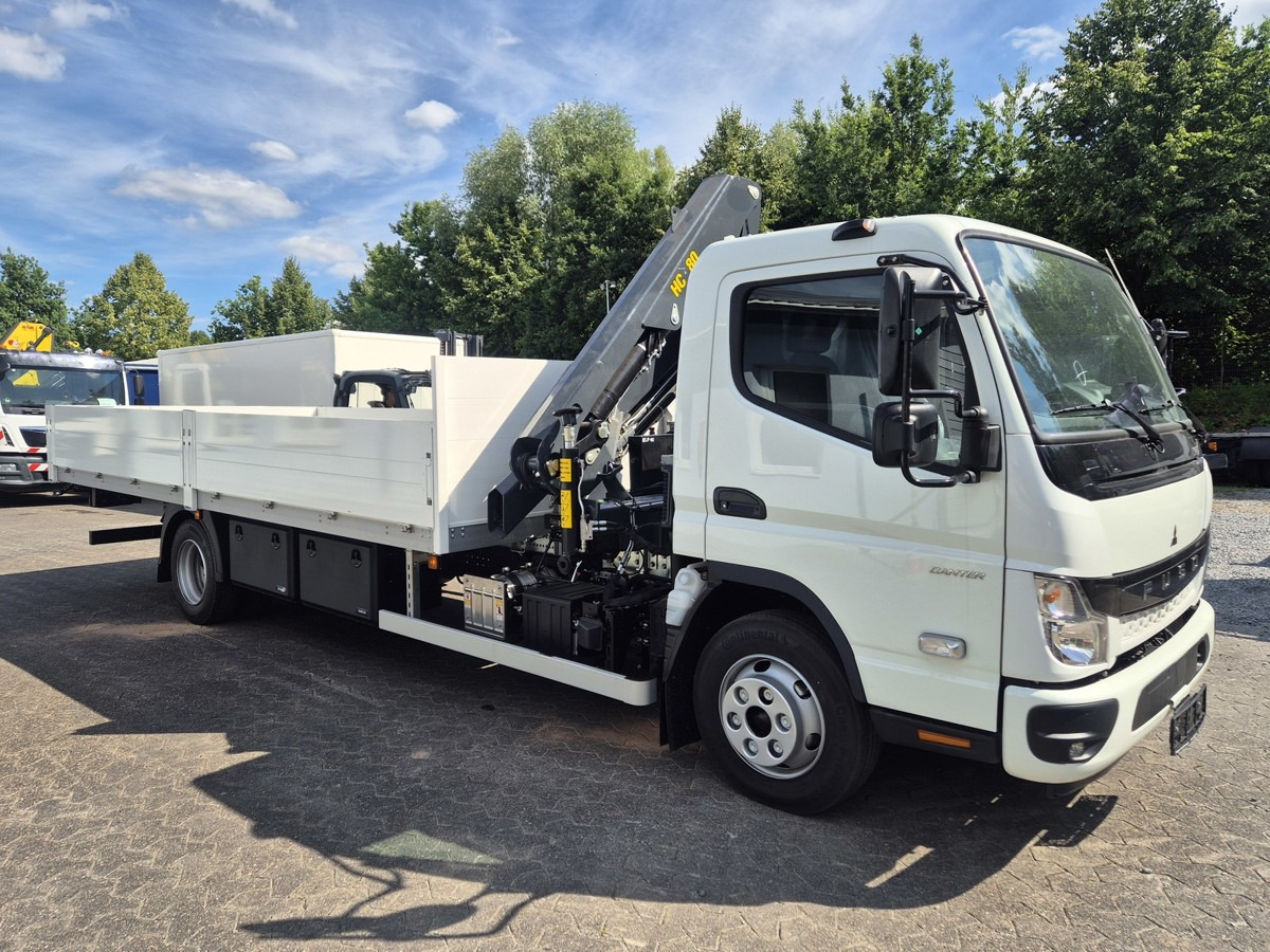 FUSO FUSO 9C18 Canter Alu Pritsche 5.5m Kran 3x hydr. - Бордови бус: снимка 1 FUSO FUSO 9C18 Canter Alu Pritsche 5.5m Kran 3x hydr. - Бордови бус: снимка 1