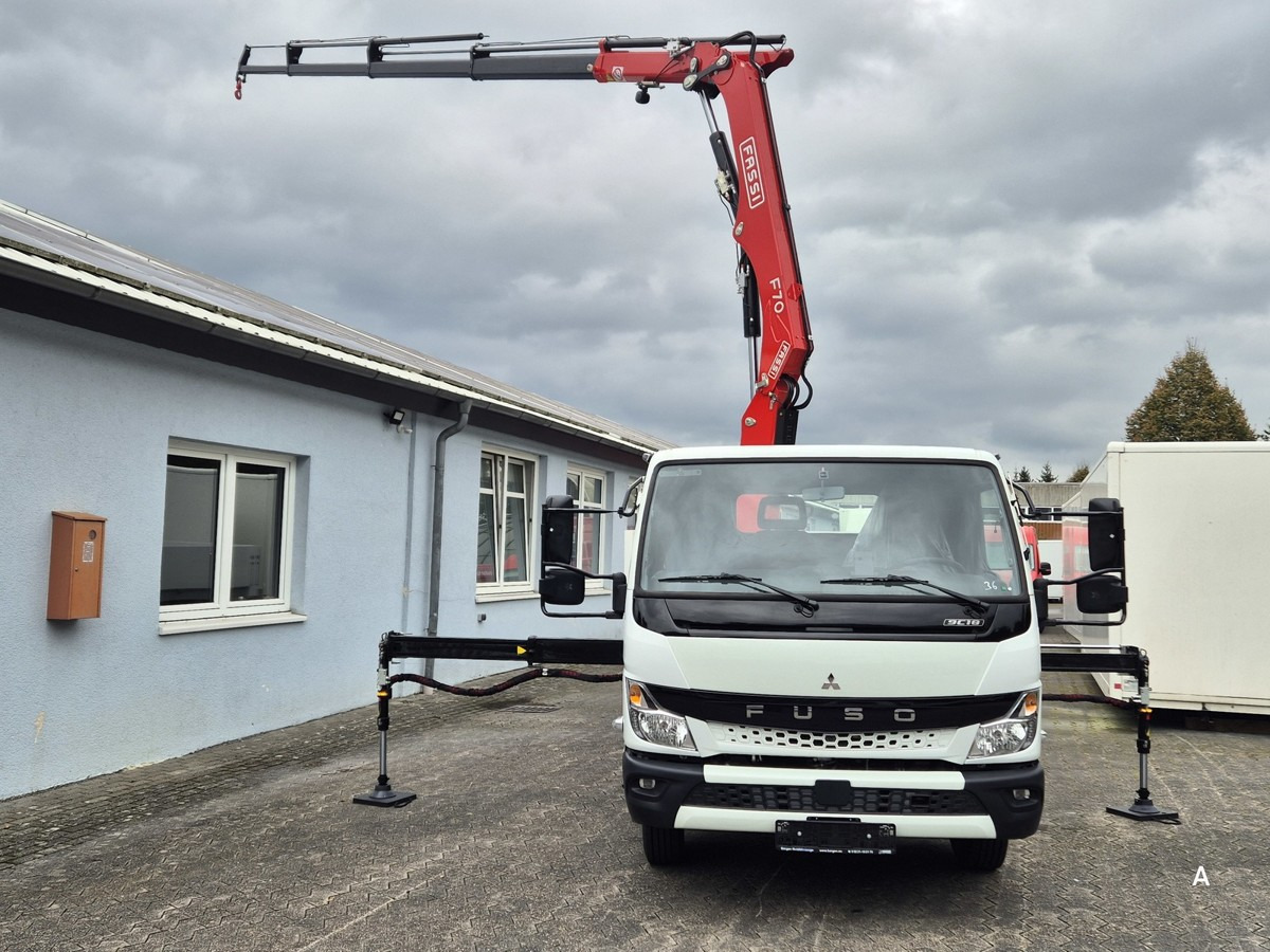 FUSO FUSO 9C18 Canter Alu Pritsche 5.5m Kran 3x hydr. - Бордови бус: снимка 4 FUSO FUSO 9C18 Canter Alu Pritsche 5.5m Kran 3x hydr. - Бордови бус: снимка 4