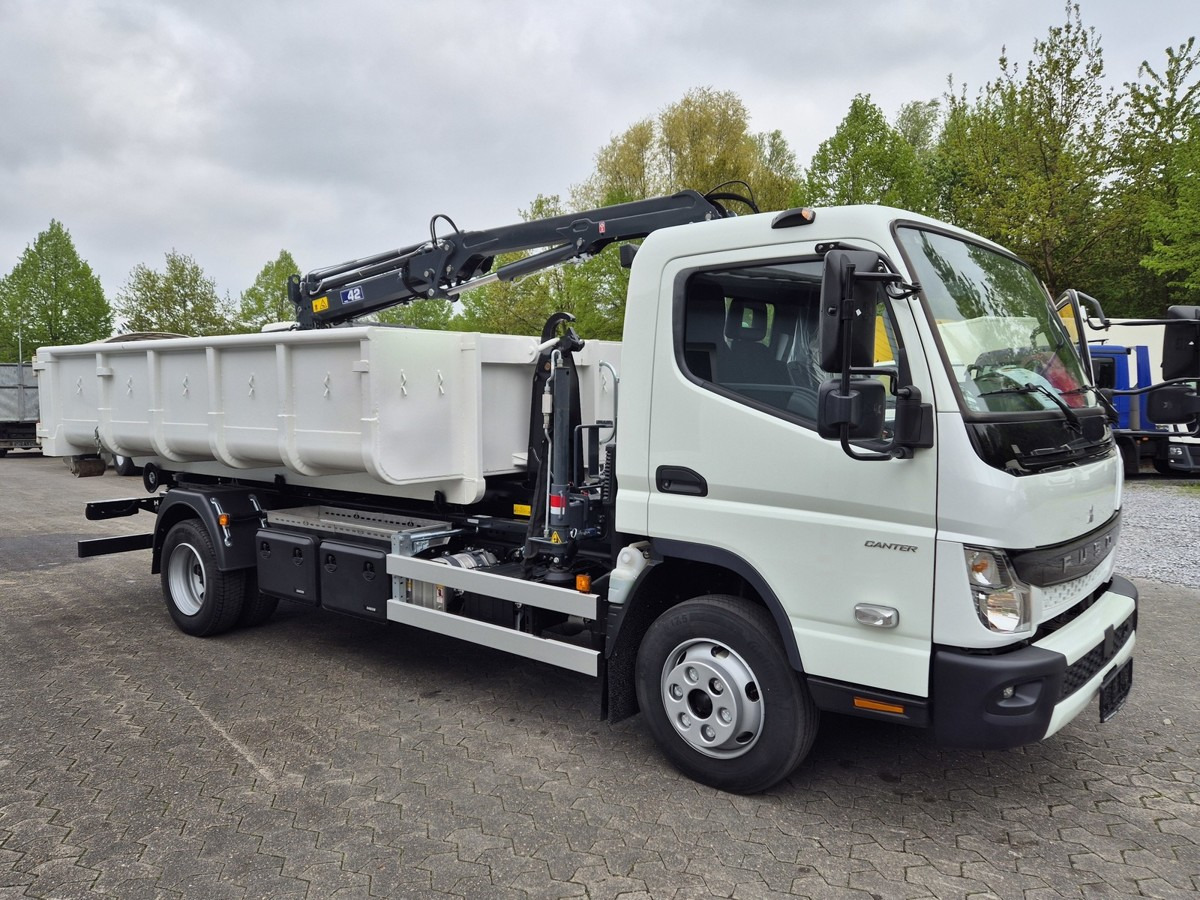 Лизинг на FUSO FUSO 9C18 City Abrollkipper + Ladekran m.Greifer FUSO FUSO 9C18 City Abrollkipper + Ladekran m.Greifer: снимка 7