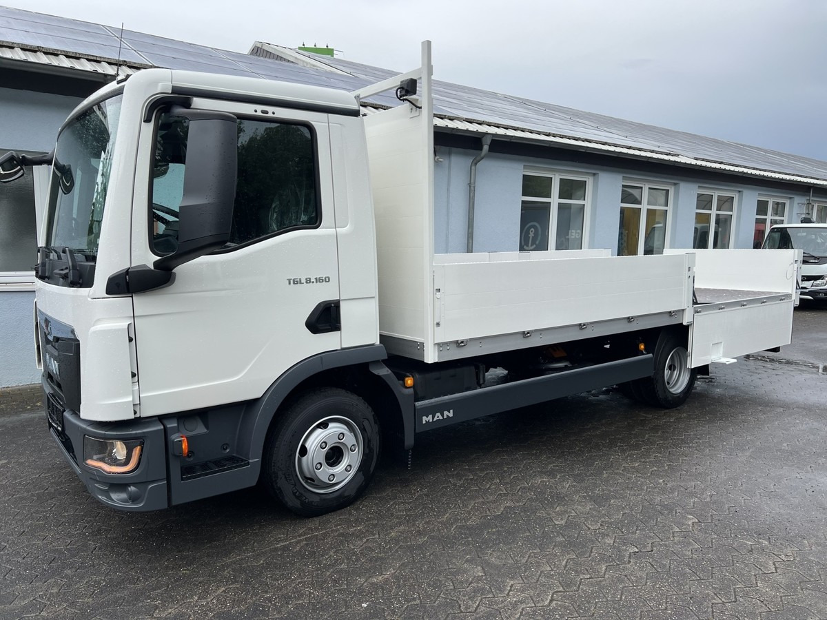 MAN TGL 8.160 BL NEU Alu Pritsche 5.5m - Бордови бус: снимка 1 MAN TGL 8.160 BL NEU Alu Pritsche 5.5m - Бордови бус: снимка 1