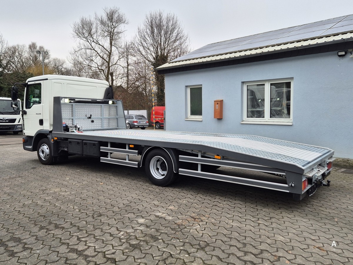 MAN TGL 8.190 BL Autotransporter 76tkm! AHK 3.5T - Автовоз камион, Лекотоварен автомобил: снимка 2 MAN TGL 8.190 BL Autotransporter 76tkm! AHK 3.5T - Автовоз камион, Лекотоварен автомобил: снимка 2