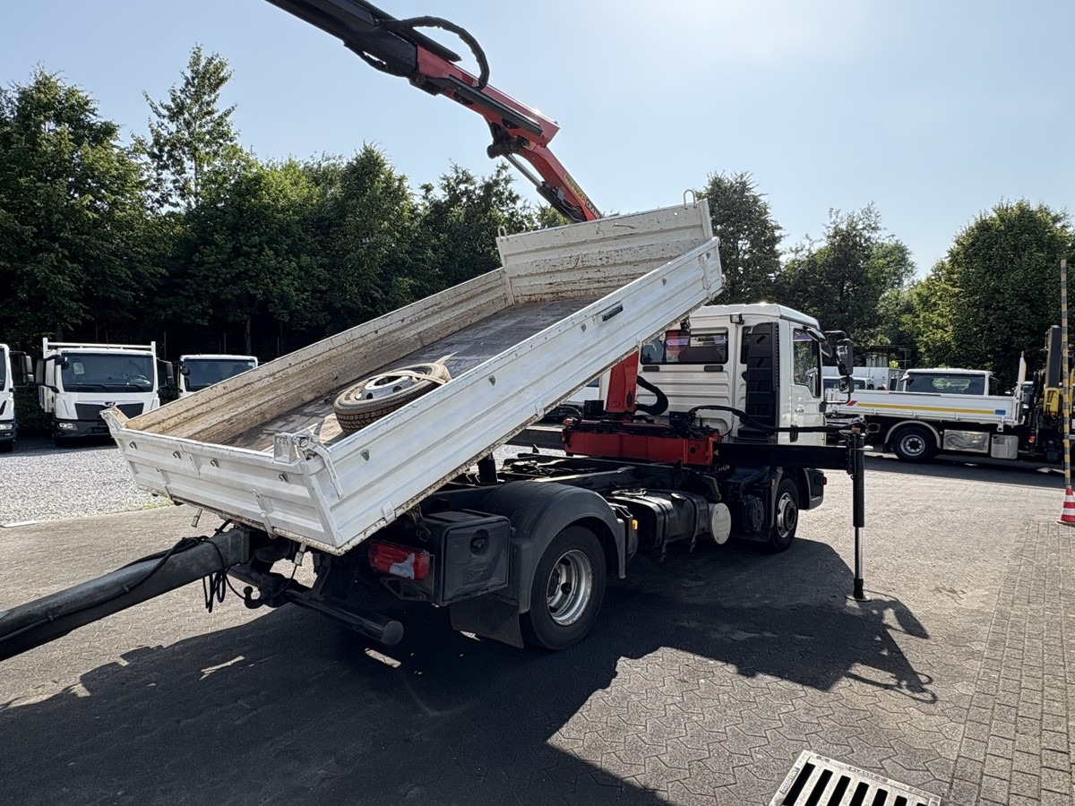 MAN TGL 8.210 Meiller Dreiseitenkipper mit Ladekran - Бус самосвал: снимка 4 MAN TGL 8.210 Meiller Dreiseitenkipper mit Ladekran - Бус самосвал: снимка 4