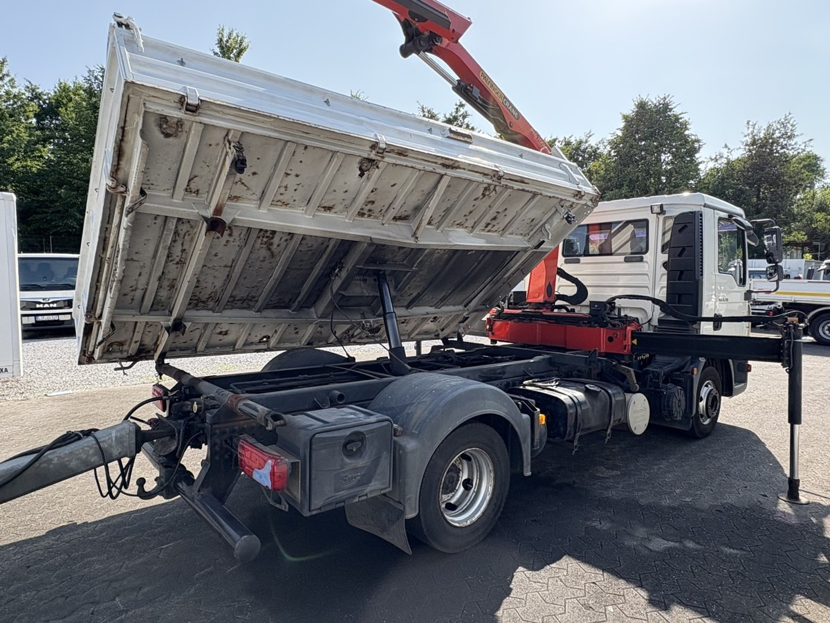 MAN TGL 8.210 Meiller Dreiseitenkipper mit Ladekran - Бус самосвал: снимка 5 MAN TGL 8.210 Meiller Dreiseitenkipper mit Ladekran - Бус самосвал: снимка 5