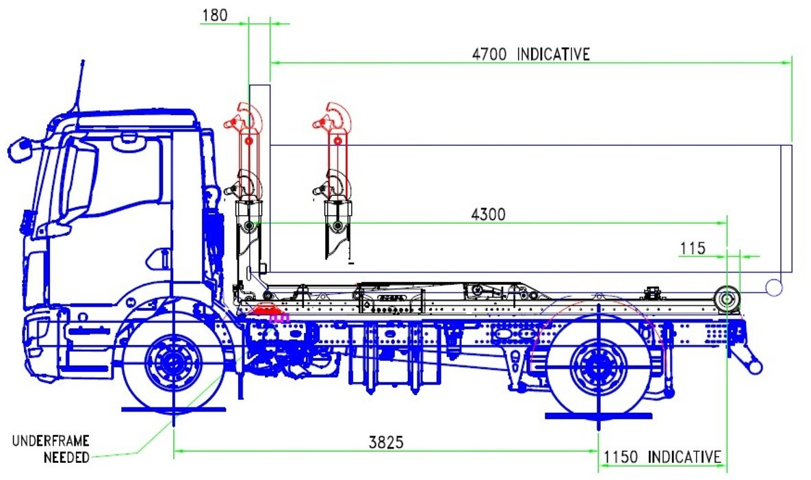 MAN TGM 15.250 Abrollkipper hydr. Haken 900-1570mm - Мултилифт с кука камион: снимка 2 MAN TGM 15.250 Abrollkipper hydr. Haken 900-1570mm - Мултилифт с кука камион: снимка 2