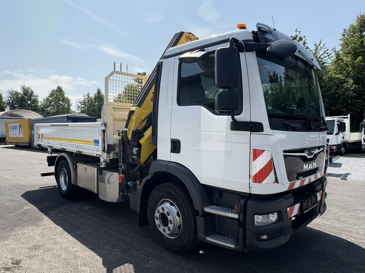 MAN TGM 15.290 BL 3-Seiten Kipper Kran (Funk) sofort - Самосвал камион, Камион с кран: снимка 5 MAN TGM 15.290 BL 3-Seiten Kipper Kran (Funk) sofort - Самосвал камион, Камион с кран: снимка 5