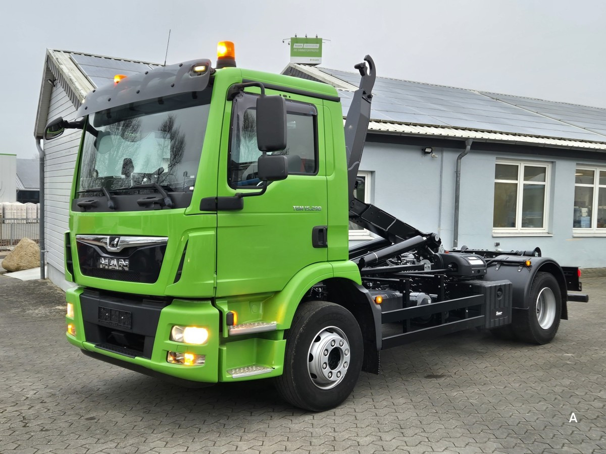 MAN TGM 15.290 BL Aut. Abrollkipper AHK - Мултилифт с кука камион: снимка 2 MAN TGM 15.290 BL Aut. Abrollkipper AHK - Мултилифт с кука камион: снимка 2
