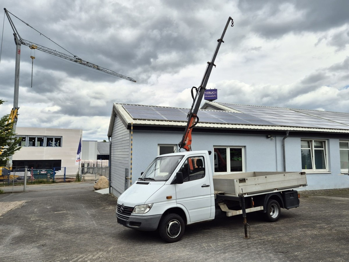 MERCEDES-BENZ Sprinter 413 313 Pritsche Kran Palfinger PC2300 - Бордови бус: снимка 1 MERCEDES-BENZ Sprinter 413 313 Pritsche Kran Palfinger PC2300 - Бордови бус: снимка 1