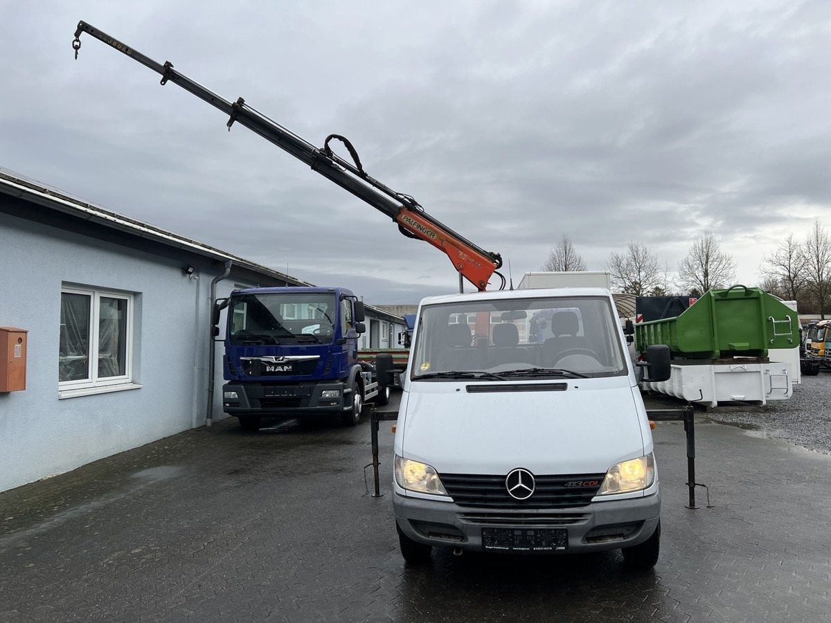MERCEDES-BENZ Sprinter 413 313 Pritsche Kran Palfinger PC2300 - Бордови бус: снимка 3 MERCEDES-BENZ Sprinter 413 313 Pritsche Kran Palfinger PC2300 - Бордови бус: снимка 3