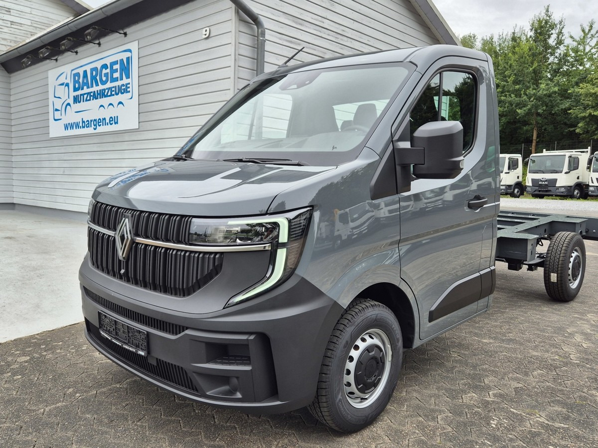 RENAULT Master L2H1 (neues Mod.) Alupritsche m. Kran - Бордови бус: снимка 1 RENAULT Master L2H1 (neues Mod.) Alupritsche m. Kran - Бордови бус: снимка 1