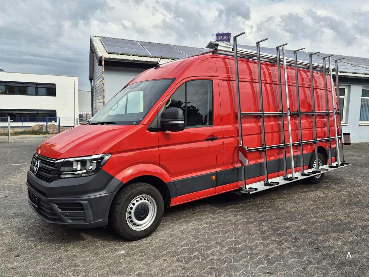VW Crafter 35 Maxi, L4H3 Glastransporter, Klima, - Товарен бус: снимка 1 VW Crafter 35 Maxi, L4H3 Glastransporter, Klima, - Товарен бус: снимка 1