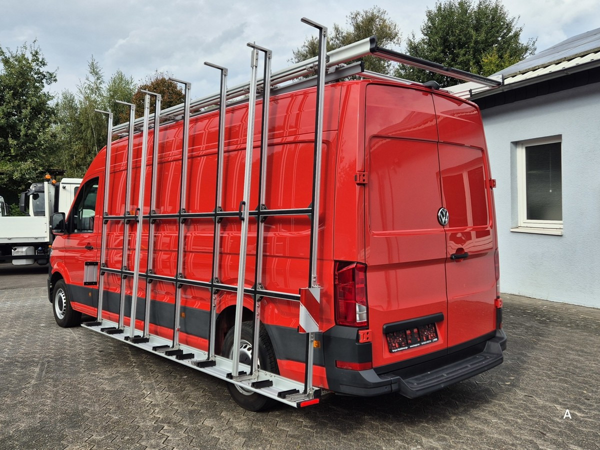 VW Crafter 35 Maxi, L4H3 Glastransporter, Klima, - Товарен бус: снимка 3 VW Crafter 35 Maxi, L4H3 Glastransporter, Klima, - Товарен бус: снимка 3