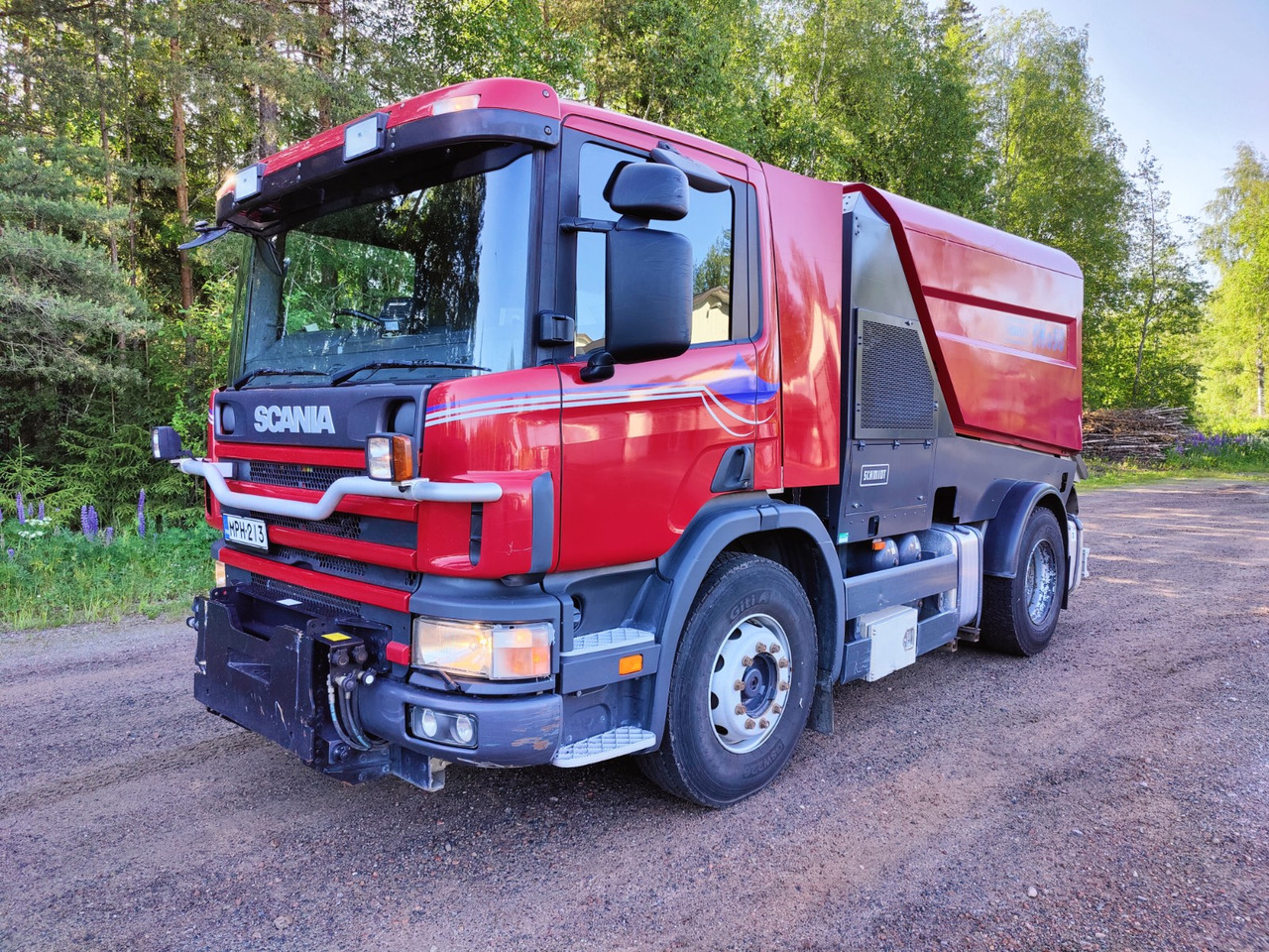 SCHMIDT SK650 / Scania P94 - Мотометачна машина: снимка 2 SCHMIDT SK650 / Scania P94 - Мотометачна машина: снимка 2