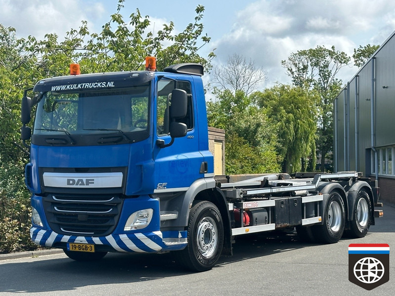 DAF CF 400 FAS VDL HOOKLIFT / HOLLAND TRUCK / VBK COVERING - Мултилифт с кука камион: снимка 1 DAF CF 400 FAS VDL HOOKLIFT / HOLLAND TRUCK / VBK COVERING - Мултилифт с кука камион: снимка 1