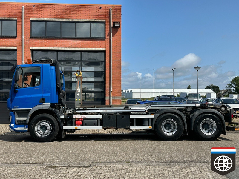 DAF CF 400 FAS VDL HOOKLIFT / HOLLAND TRUCK / VBK COVERING - Мултилифт с кука камион: снимка 3 DAF CF 400 FAS VDL HOOKLIFT / HOLLAND TRUCK / VBK COVERING - Мултилифт с кука камион: снимка 3