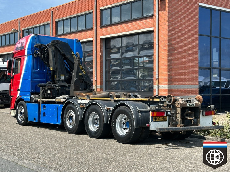 DAF FAK XF105 510 * MANUAL 16x ZF ** PALLFINGER PK20002 ** PALIFT HOOK 25t ** 8X2/4 - Камион с кран: снимка 4 DAF FAK XF105 510 * MANUAL 16x ZF ** PALLFINGER PK20002 ** PALIFT HOOK 25t ** 8X2/4 - Камион с кран: снимка 4