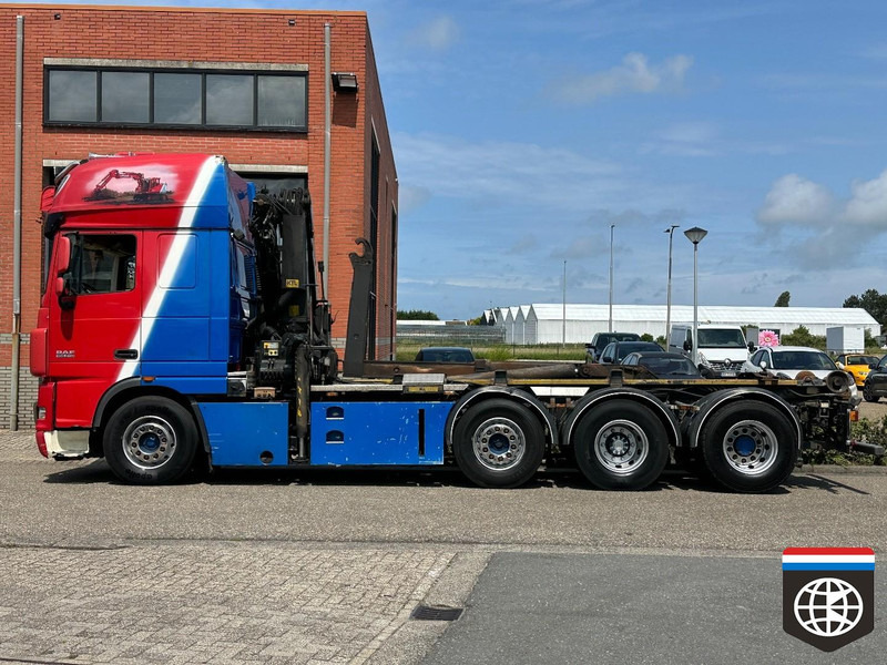 DAF FAK XF105 510 * MANUAL 16x ZF ** PALLFINGER PK20002 ** PALIFT HOOK 25t ** 8X2/4 - Камион с кран: снимка 3 DAF FAK XF105 510 * MANUAL 16x ZF ** PALLFINGER PK20002 ** PALIFT HOOK 25t ** 8X2/4 - Камион с кран: снимка 3