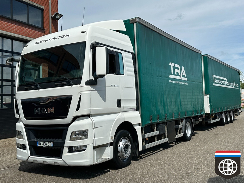 MAN TGX 18 440 NIGHT A/C - RETARDER - COMBI FREUHAUF - Камион с брезент: снимка 2 MAN TGX 18 440 NIGHT A/C - RETARDER - COMBI FREUHAUF - Камион с брезент: снимка 2