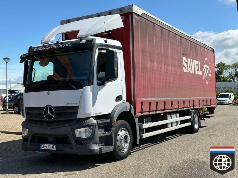 Mercedes-Benz ANTOS 1830 / CURTAIN SIDE / SLIDE ROOF / TAIL LIFT - Камион с брезент: снимка 2 Mercedes-Benz ANTOS 1830 / CURTAIN SIDE / SLIDE ROOF / TAIL LIFT - Камион с брезент: снимка 2