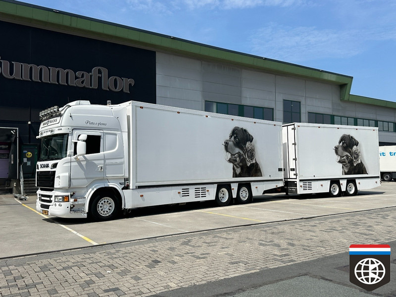 Scania R 730 FLOWER COMBI / SHOWTRUCK - CONCOURSTAAT - Рефрижератор камион: снимка 2 Scania R 730 FLOWER COMBI / SHOWTRUCK - CONCOURSTAAT - Рефрижератор камион: снимка 2