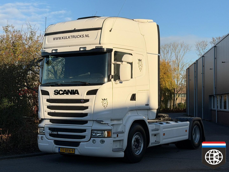 Scania R450 TOPLINE - RETARDER - 2x TANK - Влекач: снимка 1 Scania R450 TOPLINE - RETARDER - 2x TANK - Влекач: снимка 1