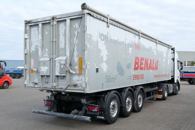 Benalu BENCERE, Alu, 58m³, Alu-Felgen, Luft-Lift, Türen - Самосвал полуремарке: снимка 4 Benalu BENCERE, Alu, 58m³, Alu-Felgen, Luft-Lift, Türen - Самосвал полуремарке: снимка 4