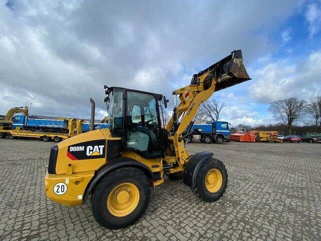 Caterpillar 908M, 4+1 Schaufel, Palettengabel, wenig Std. - Колесен товарач: снимка 5 Caterpillar 908M, 4+1 Schaufel, Palettengabel, wenig Std. - Колесен товарач: снимка 5